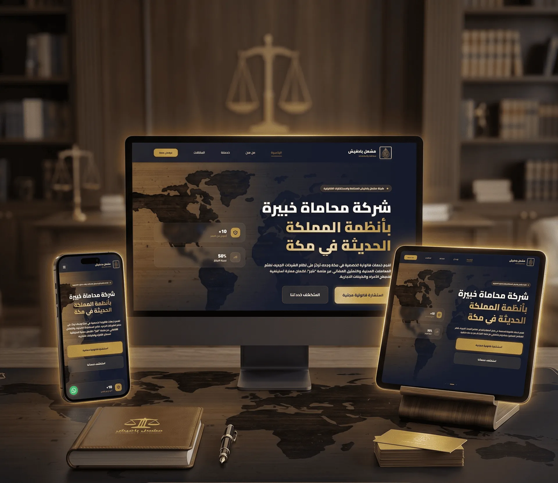 موقع شركة مشعل بادغيش